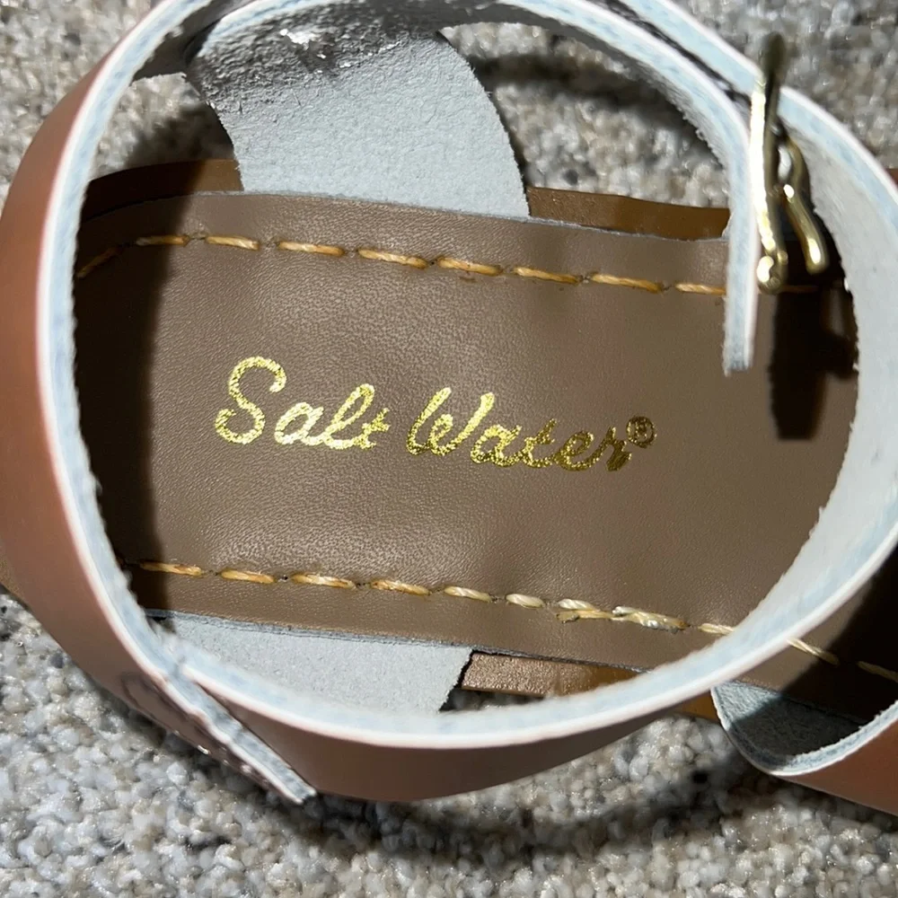 AUTH NIB Salt Water the Original Sandal Toddler Little Kids ROSE GOLD